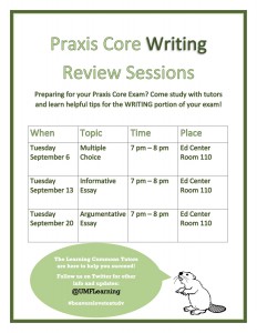 praxis-core-writing-review-sessions